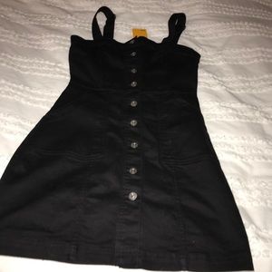 h&m overall dress new with tags  size xs